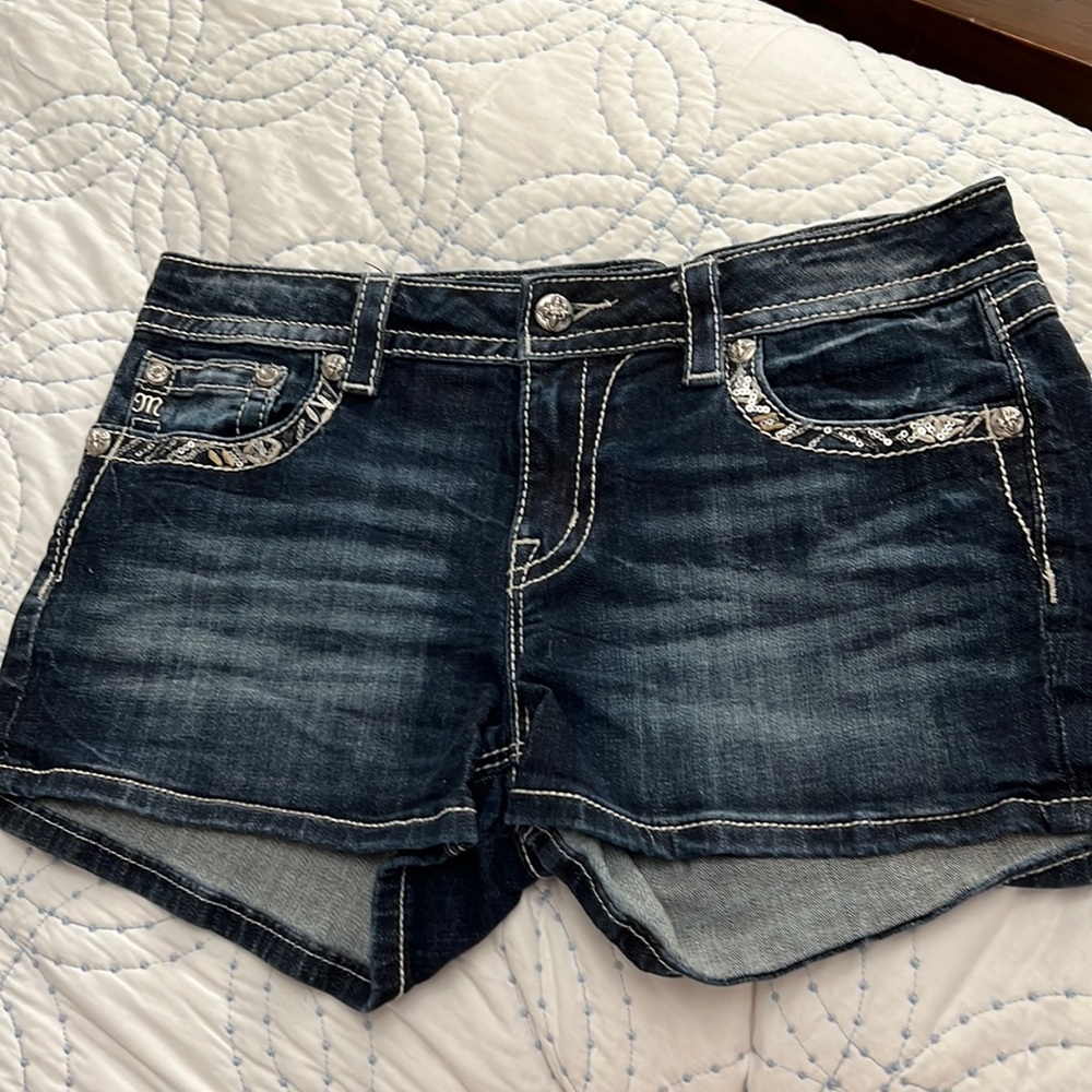 Miss me jean shorts like new condition